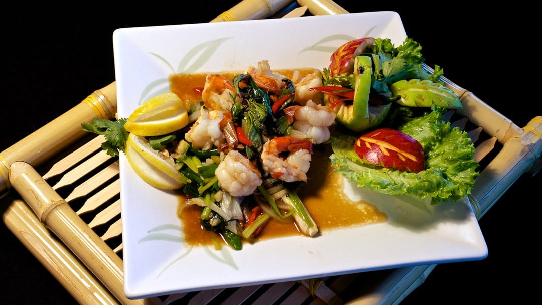 Spicy Seafood and Green Curry Medley